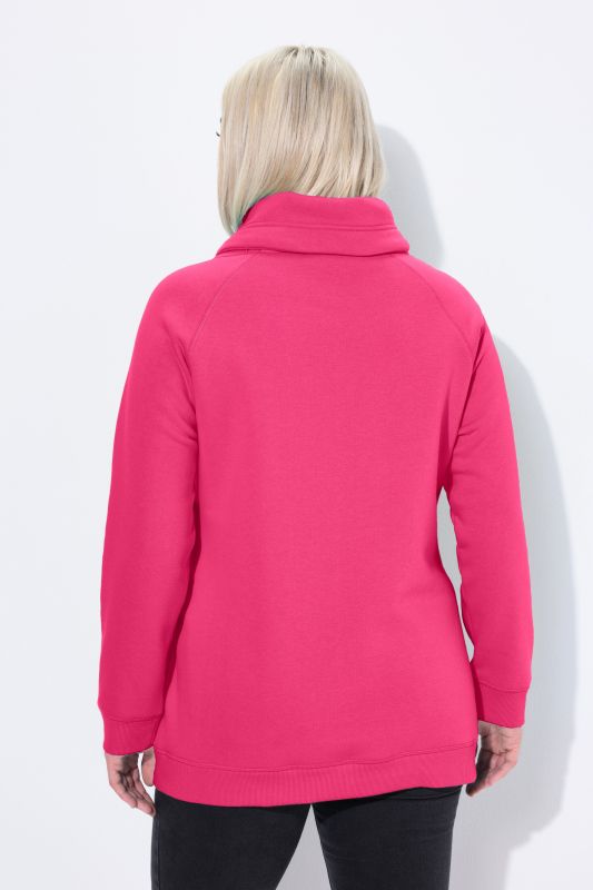 Drawstring Collar Sweatshirt
