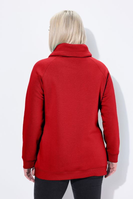 Drawstring Collar Sweatshirt
