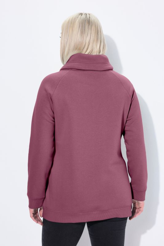 Drawstring Collar Sweatshirt