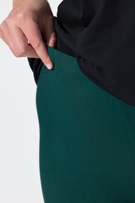 Eco Cotton Lace Trim Leggings
