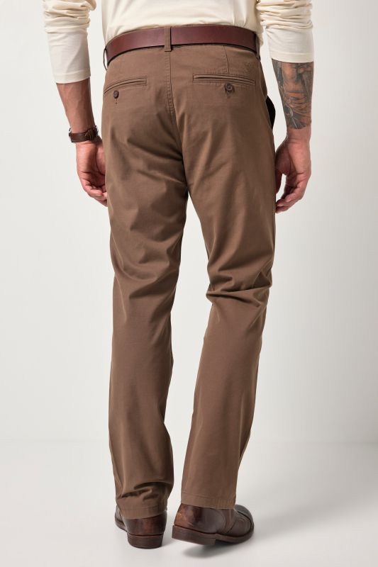 Chino trousers, stomach fit, FLEXNAMIC®, 4 pocket, regular fit