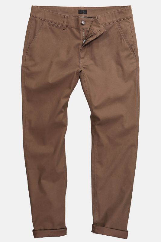 Chino trousers, stomach fit, FLEXNAMIC®, 4 pocket, regular fit
