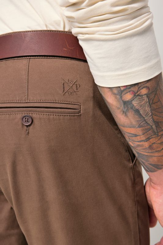 Chino trousers, stomach fit, FLEXNAMIC®, 4 pocket, regular fit