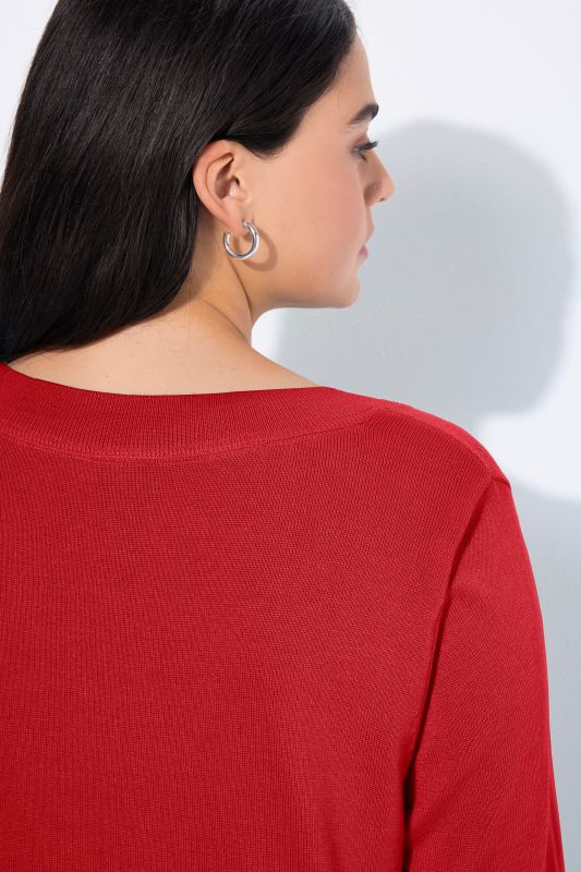 Casual V-Neck Long Sleeve Sweater