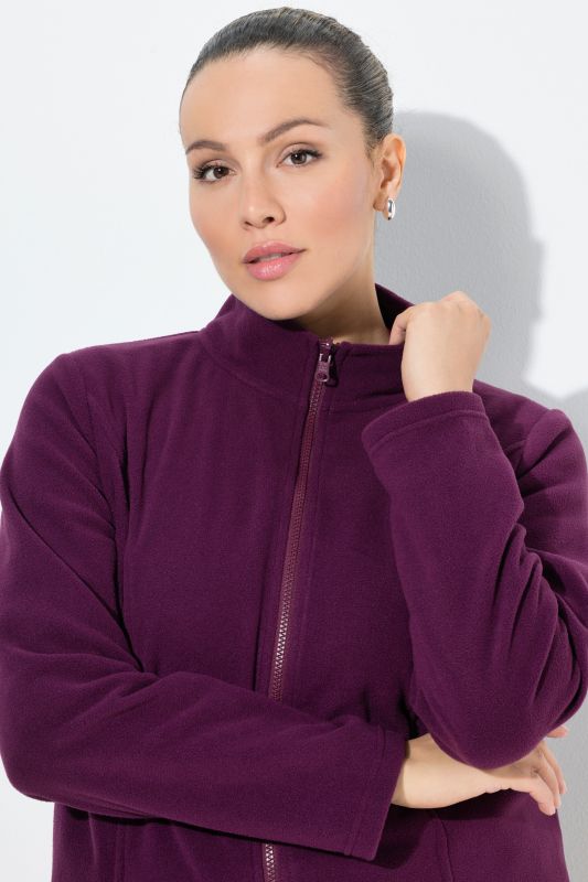 Modular Fleece Zip Front Jacket