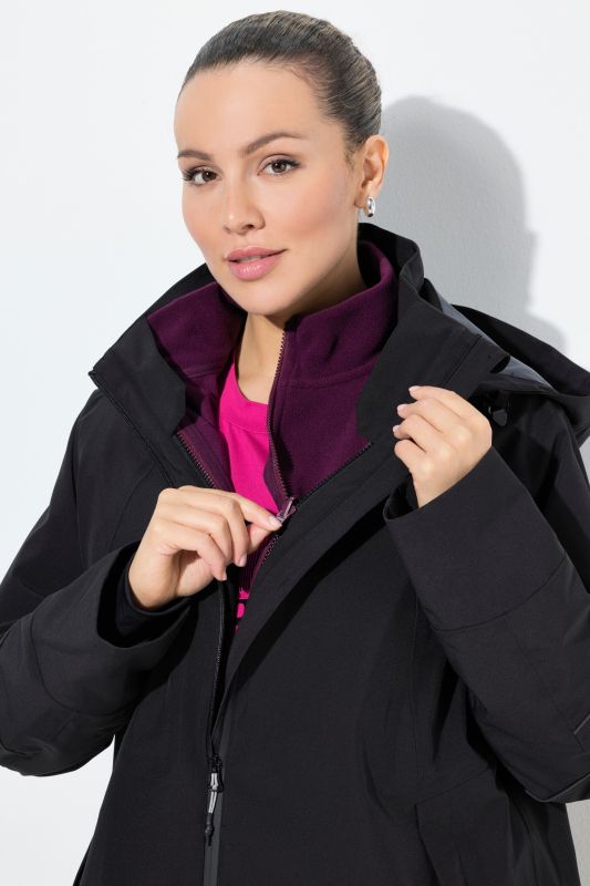 Modular Fleece Zip Front Jacket