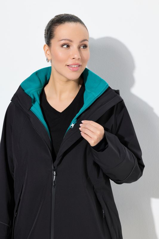 Modular Fleece Zip Front Jacket