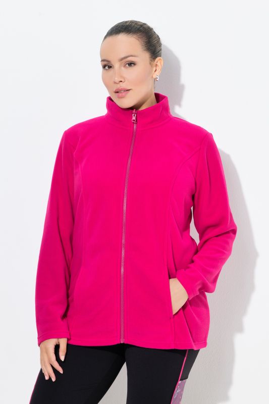 Modular Fleece Zip Front Jacket