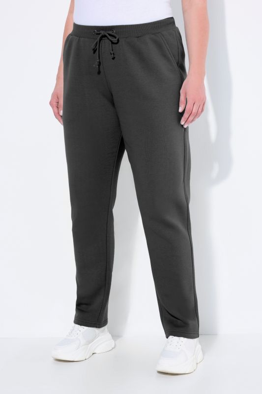 Basic Drawstring Elastic Waist Cotton Blend Joggers