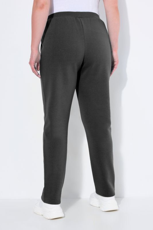 Basic Drawstring Elastic Waist Cotton Blend Joggers