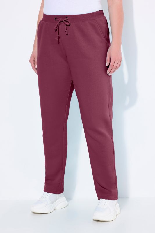 Basic Drawstring Elastic Waist Cotton Blend Joggers