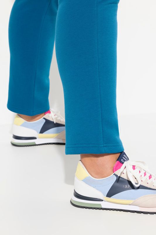 Basic Drawstring Elastic Waist Cotton Blend Joggers