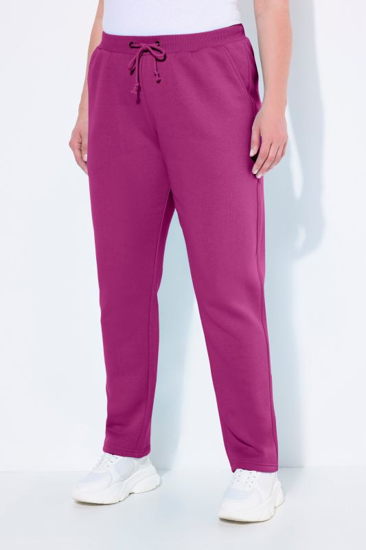 Basic Drawstring Elastic Waist Cotton Blend Joggers