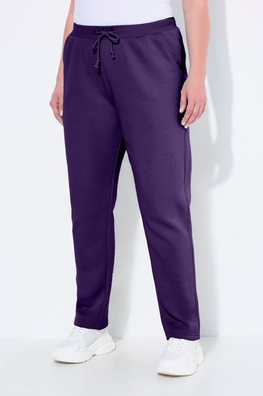 Basic Drawstring Elastic Waist Cotton Blend Joggers