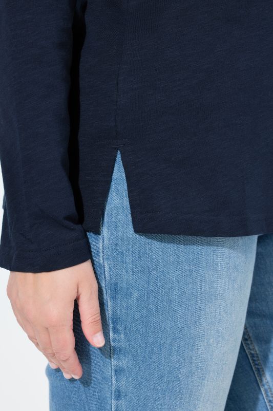 Cotton Knit Slim Fit Turtleneck