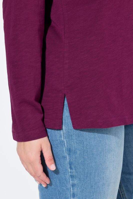 Cotton Knit Slim Fit Turtleneck