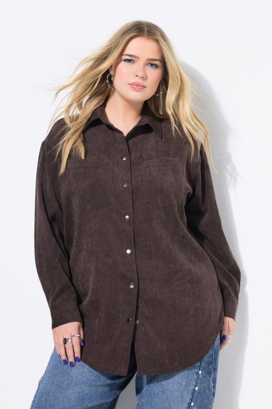 Oversized Fit Corduroy Shirt