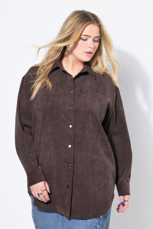 Oversized Fit Corduroy Shirt