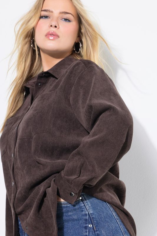 Oversized Fit Corduroy Shirt