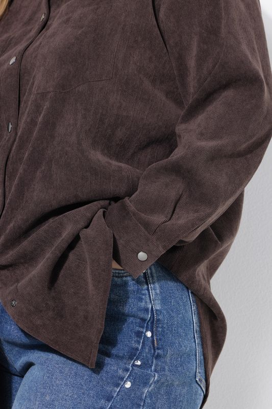 Oversized Fit Corduroy Shirt