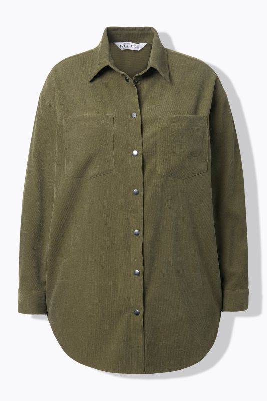 Oversized Fit Corduroy Shirt