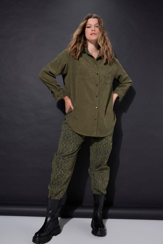 Oversized Fit Corduroy Shirt