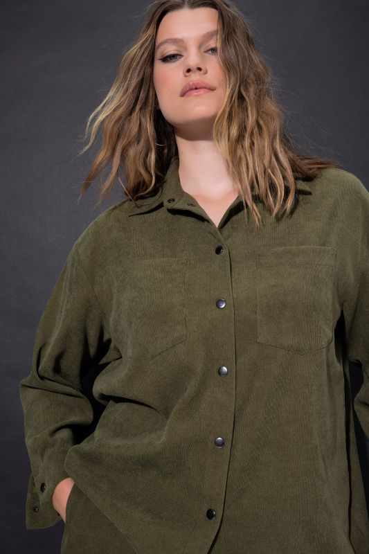 Oversized Fit Corduroy Shirt