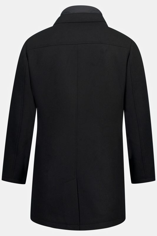 Wool-blend coat