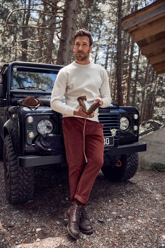 Cord chinos
