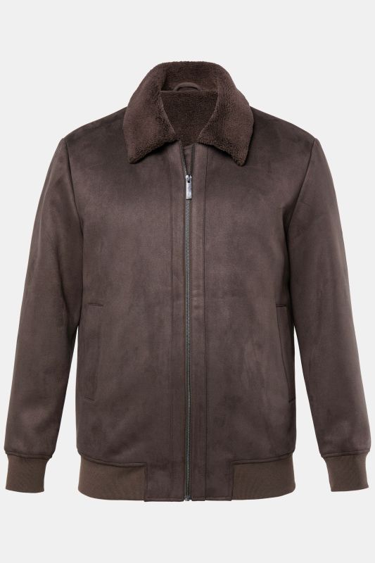 JP AWARE bomber jacket, faux leather