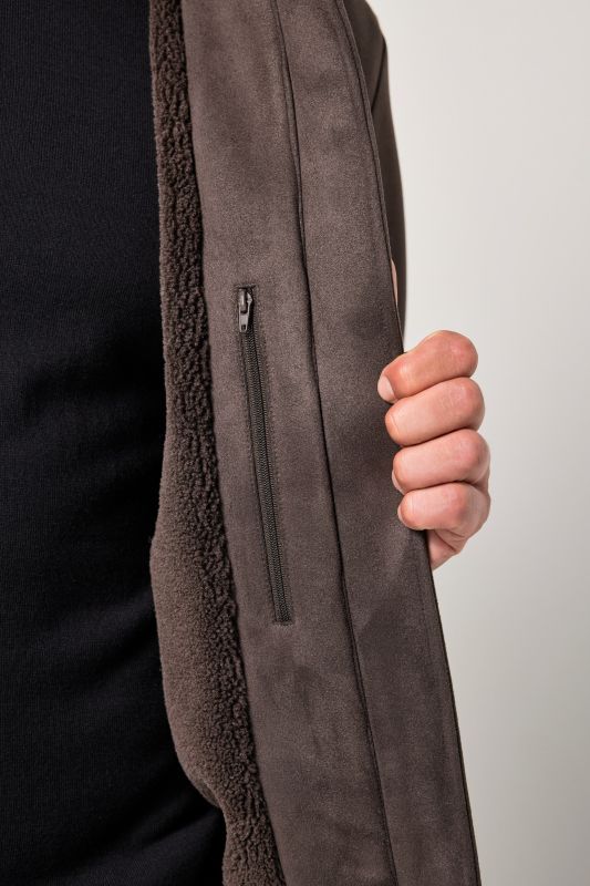 JP AWARE bomber jacket, faux leather