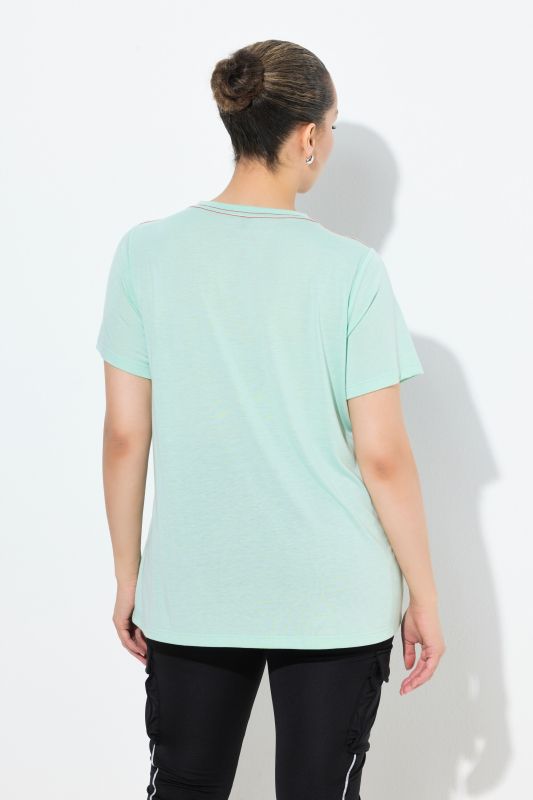 Antibacterial Graphic Lettering Short Sleeve Tee