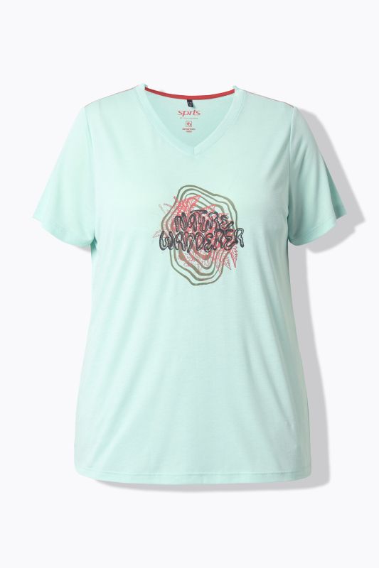 Antibacterial Graphic Lettering Short Sleeve Tee