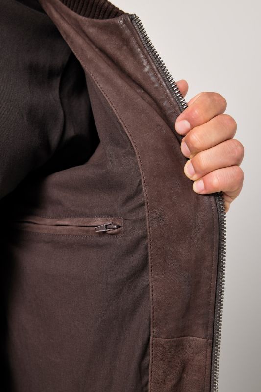 Leather jacket
