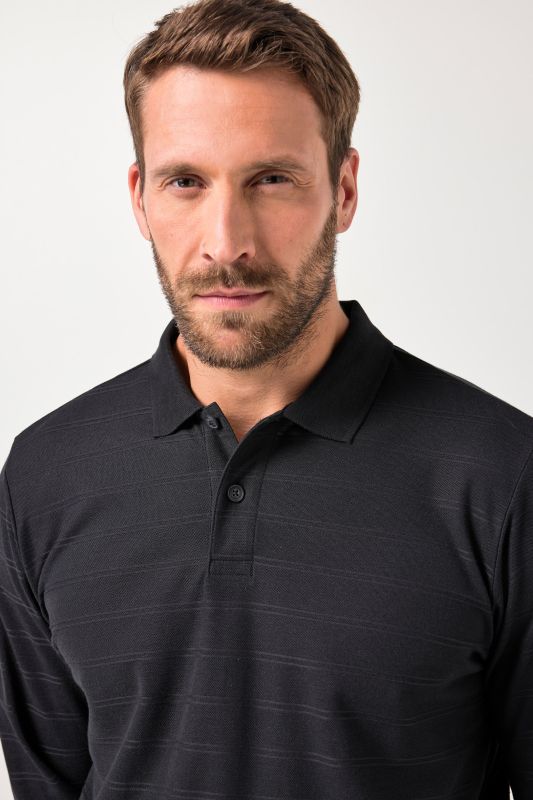 JP AWARE long-sleeved polo shirt