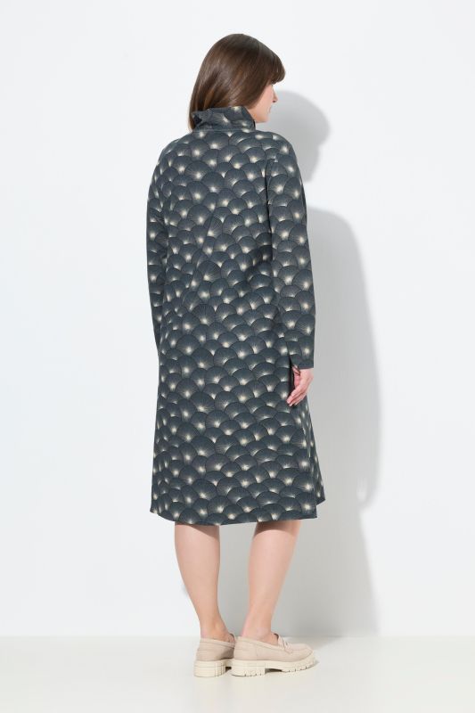 Eco Cotton Dandelion Print Sweatshirt Dress