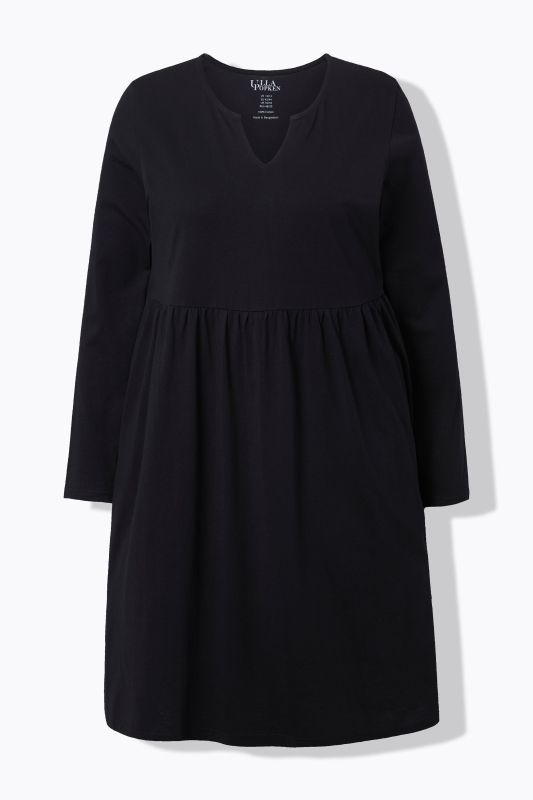 Empire Knit A-Line Pocket Dress