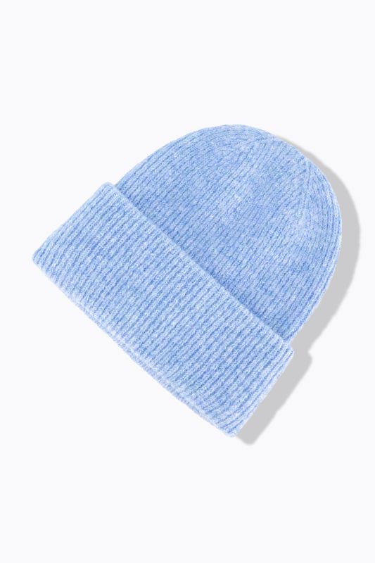 Melange Knit Beanie