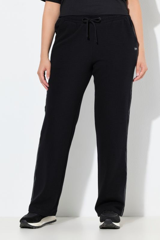 Reflective Cross-Ribbed Joggers