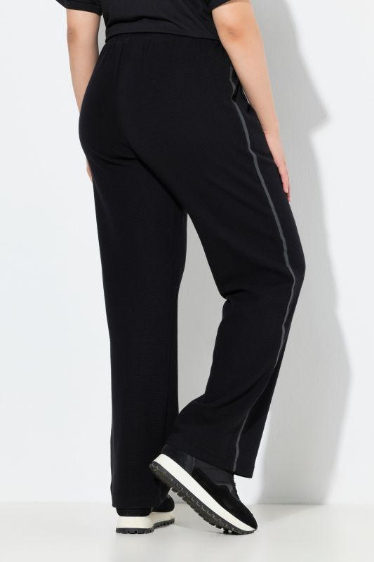 Reflective Cross-Ribbed Joggers