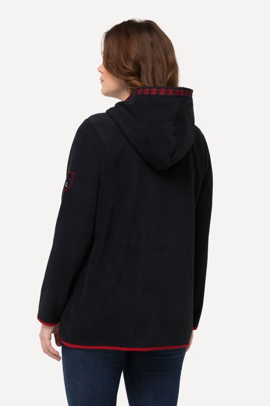 Hooded Fleece Zip-Up Jacket