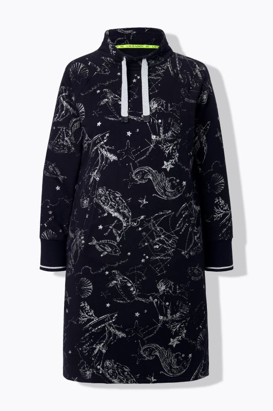 Рокля с морски принт