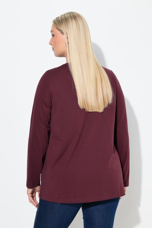 Блуза с принт на сърна