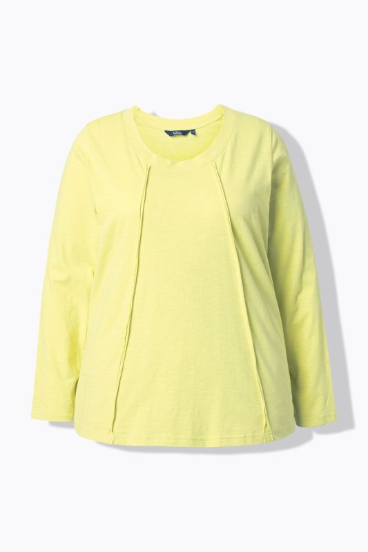 Блуза с обърнати шевове