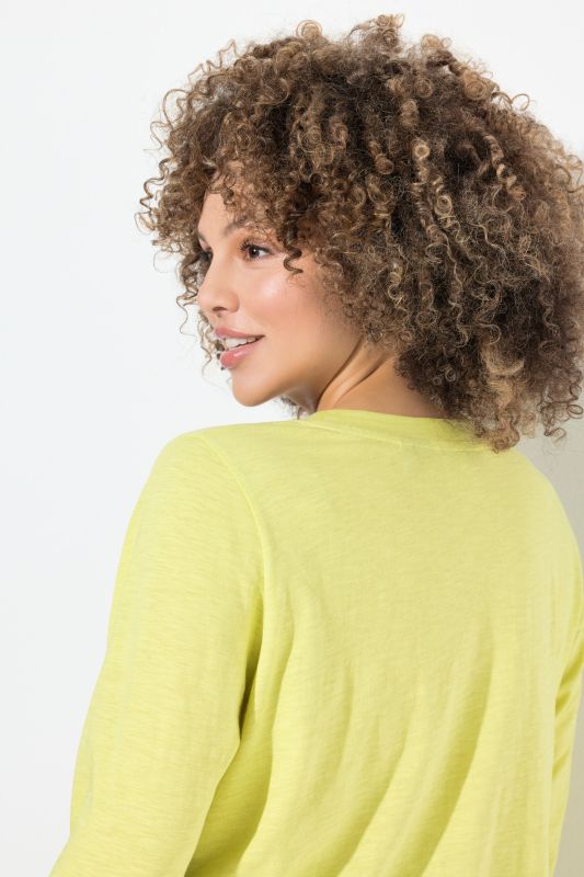 Блуза с обърнати шевове