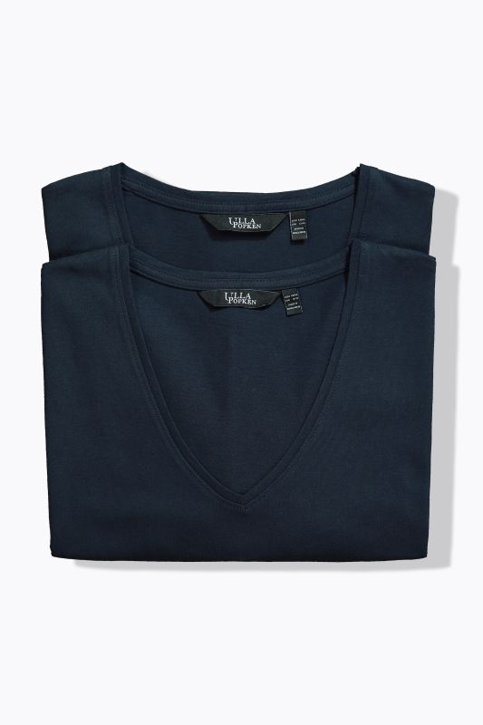 Тениска комплект от 2 броя едноцветни