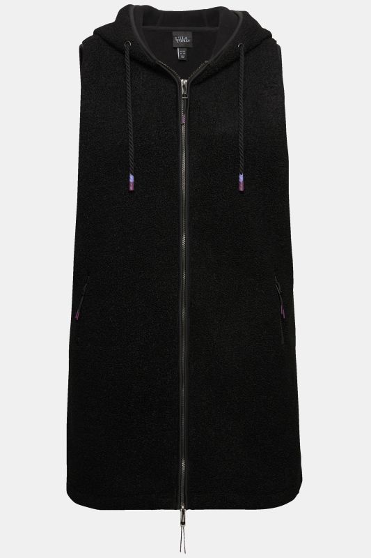 Long Teddy Plush Vest