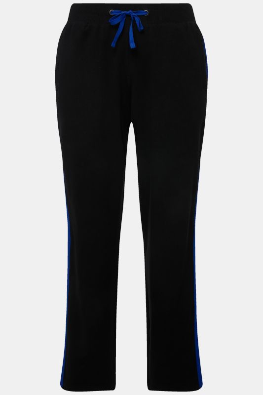 Side Stripe Elastic Waist Joggers