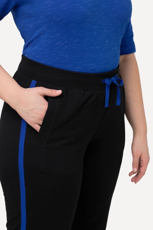 Side Stripe Elastic Waist Joggers