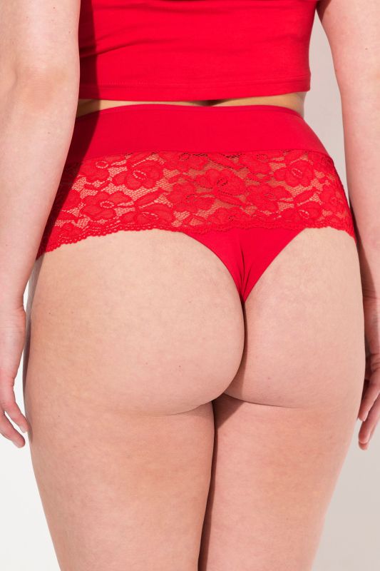 3 Pack of Thongs - Lace Panel